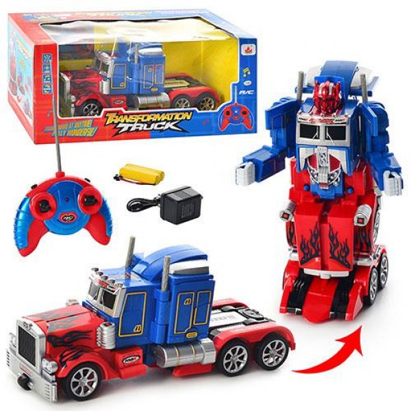 

Радиоуправляемый робот-трансформер Optimus Prime Оптимус Прайм с музыкой и светом (28128)