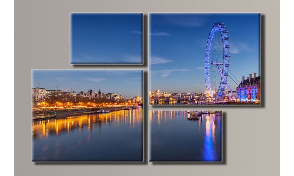 

Модульная картина London Eye Holstart 69х106 см