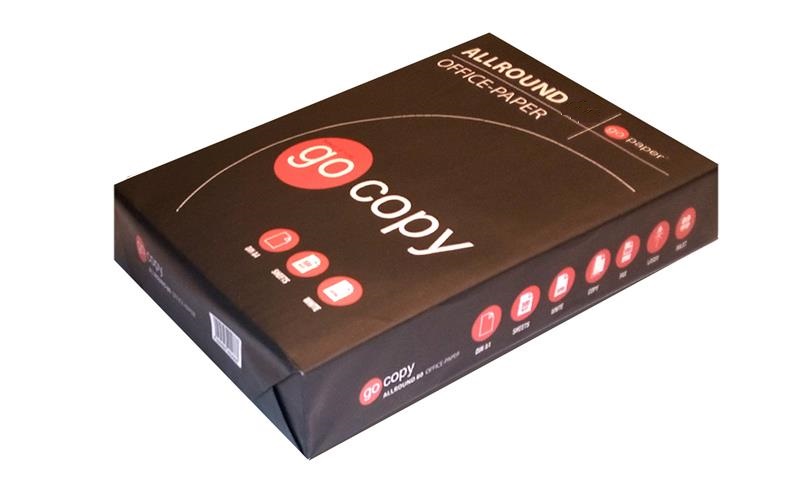 

Бумага GO COPY 75g/m2, A4, 500л, class C, белизна 160% CIE