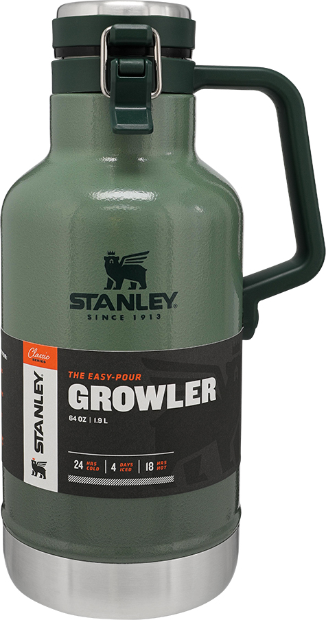 

Термос для пива Stanley Classic Easy-Pour Growler Hammertone Green 1.9 л