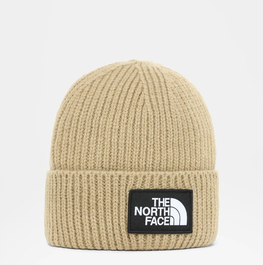 

Шапка The North Face Logo Box REG Бежевая NF0A3FJXH7E1