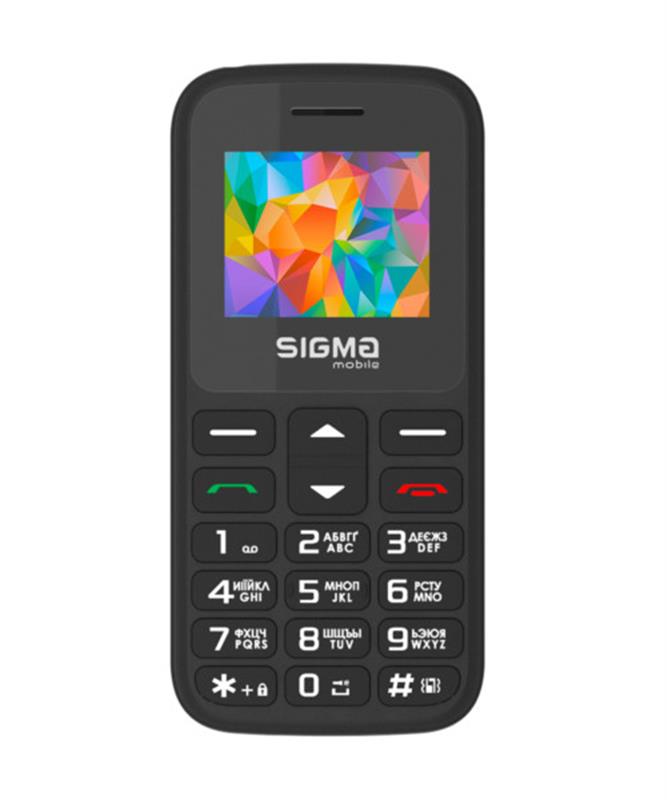 

Мобильный телефон Sigma mobile Comfort 50 Hit 2020 Dual Sim Black