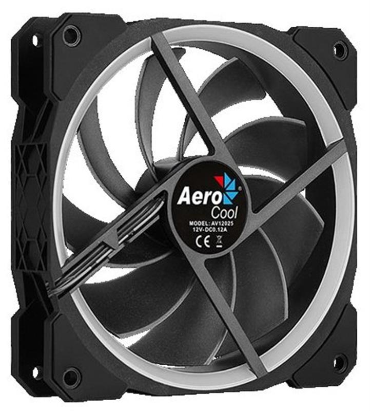 

Вентилятор Aerocool Orbit RGB LED 120мм, 3-pin