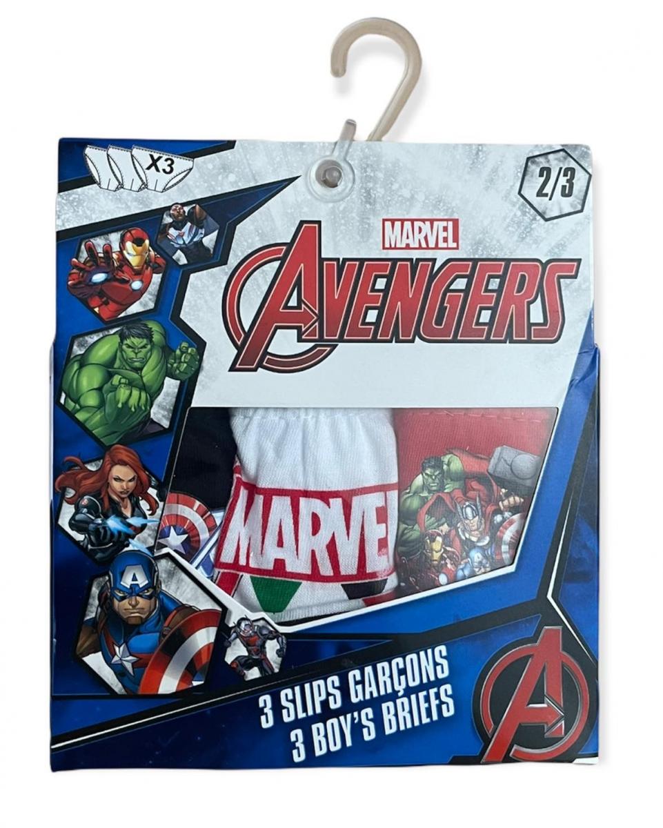 

Трусики 3 шт. Avengers (Мстители) 116/128 см Разноцвет UE3029