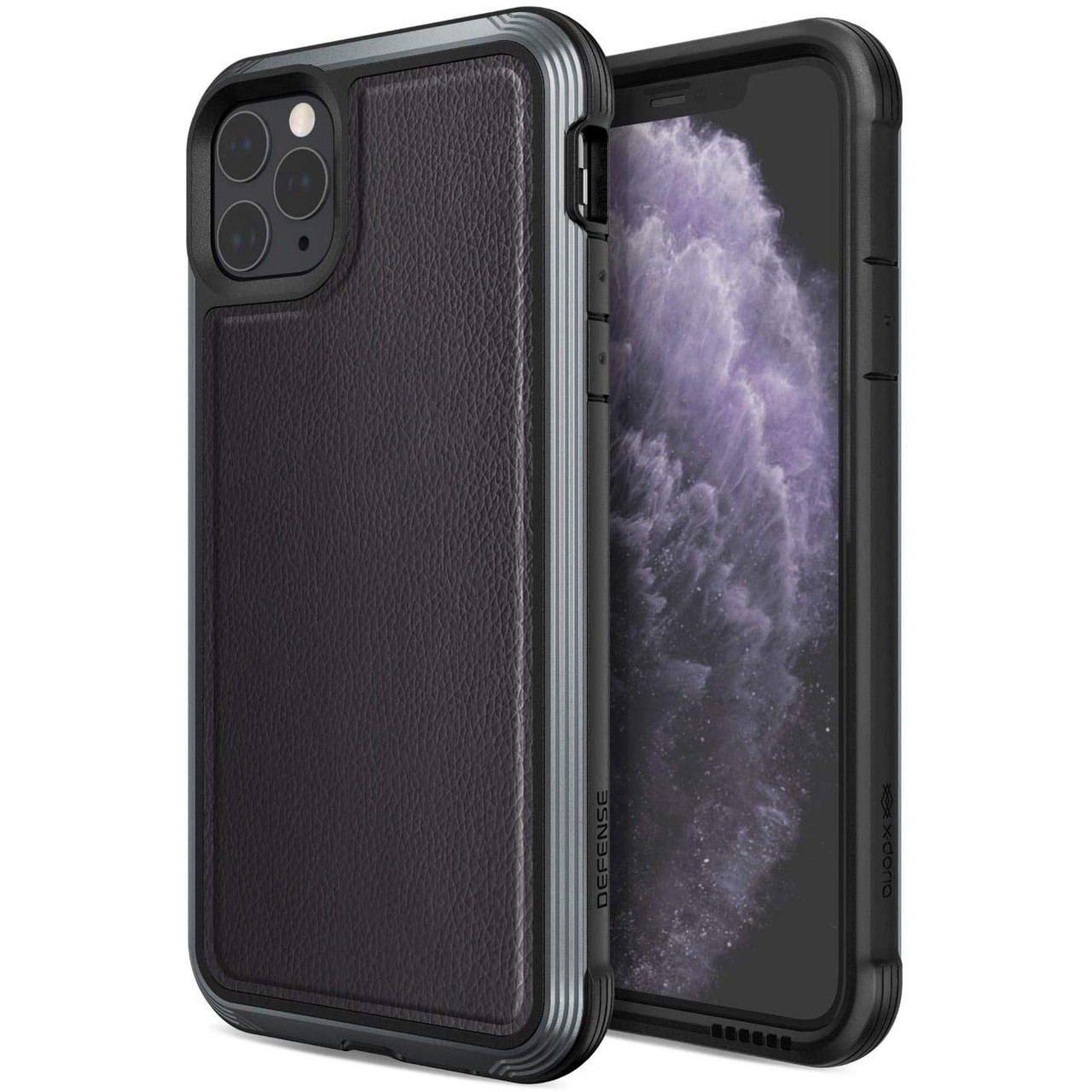 

Чехол Defense Lux Series (TPU+Metal+Leather) для Apple iPhone 11 Pro Max (6.5")