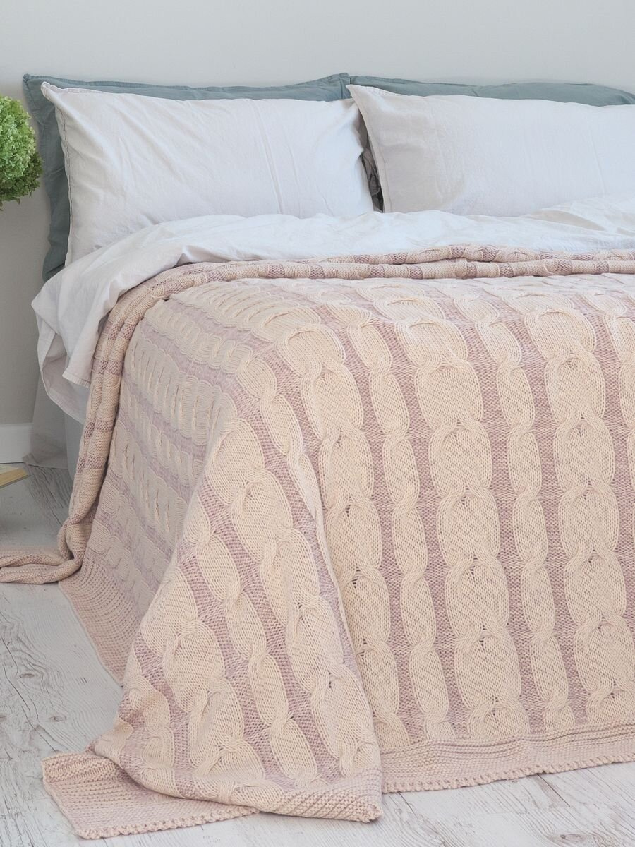 

Покрывало Betires Jadore Powder 220x240 см турция, хлопок, акрил