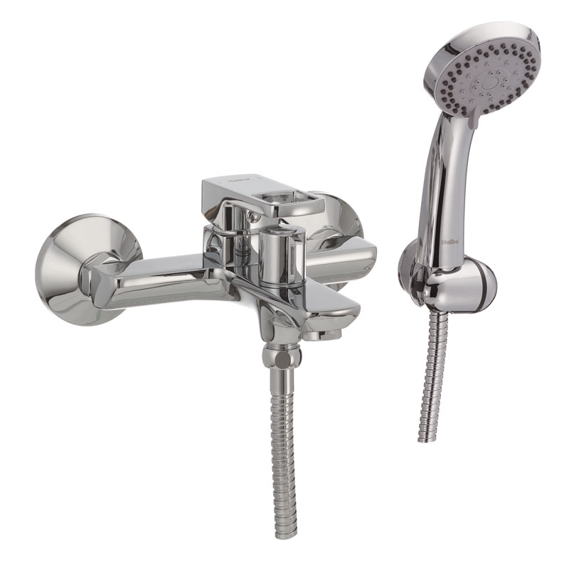 

Однорычажный латунный Смеситель для ванны Кран настенный Haiba FENIX 009 (HB0932)