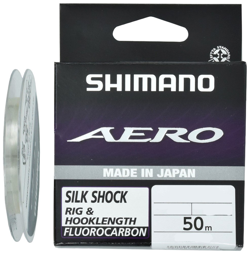 

Флюорокарбон Shimano Aero Silk Shock Fluoro Rig/Hooklength 50m 0.08mm 0.52kg