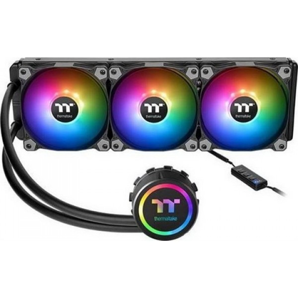 

Система водяного охлаждения Thermaltake Water 3.0 360 ARGB Sync (CL-W234-PL12SW-A), Intel: 2066/20113/2011/1366/1156/1155/1151/1150, AMD: FM2/FM1/AM4/AM3+/AM3/AM2+/AM2, 3х120мм, 4-pin