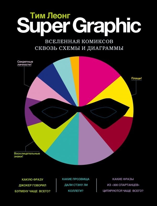 

Super Graphic. Вселенная комиксов сквозь схемы и диаграммы Тим Леонг