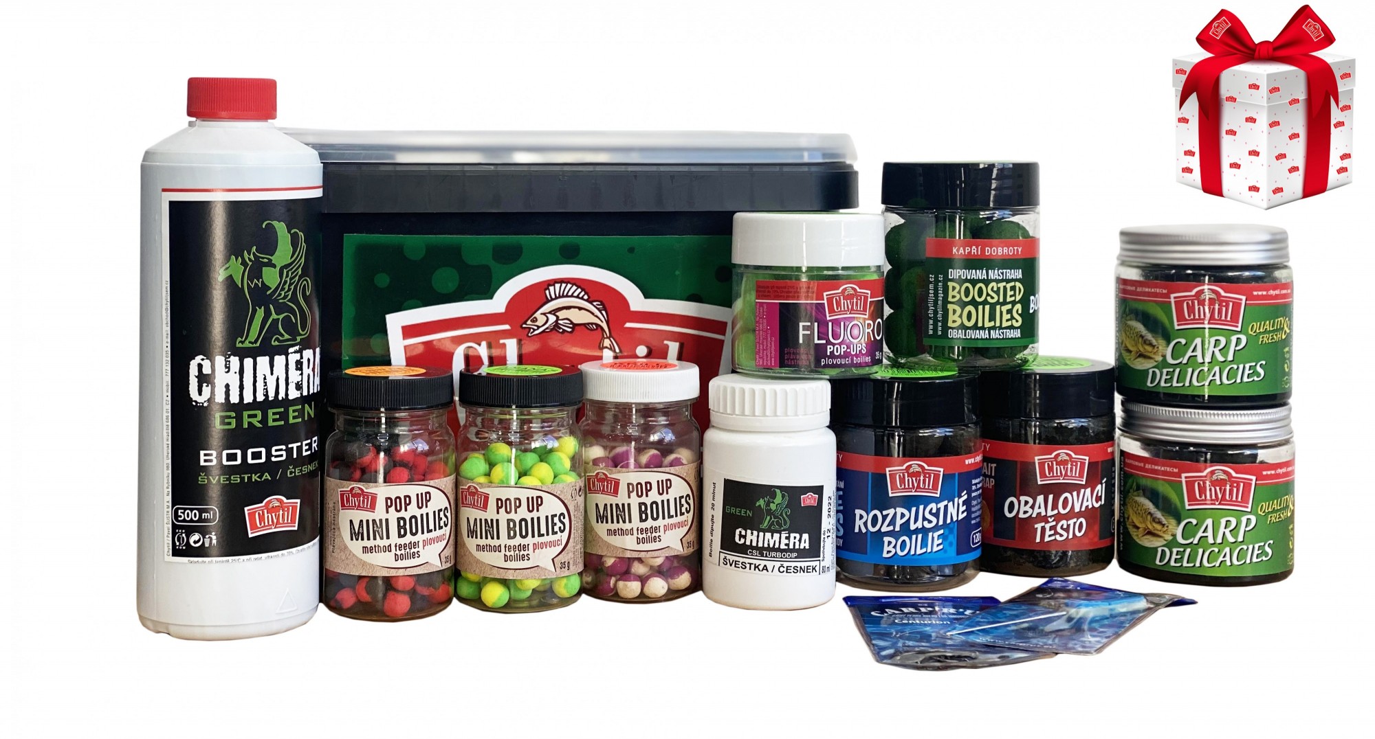 

Подарочный набор для рыбака - карпятника Chytil Chimera GREEN Carp GIFT