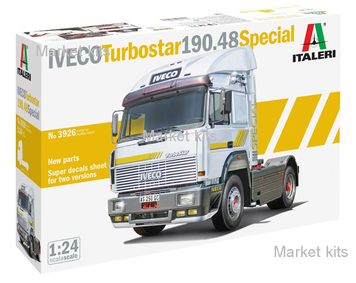 

Грузовик IVECO Turbostar 190.48 Special 1:24 ITALERI (IT3926)