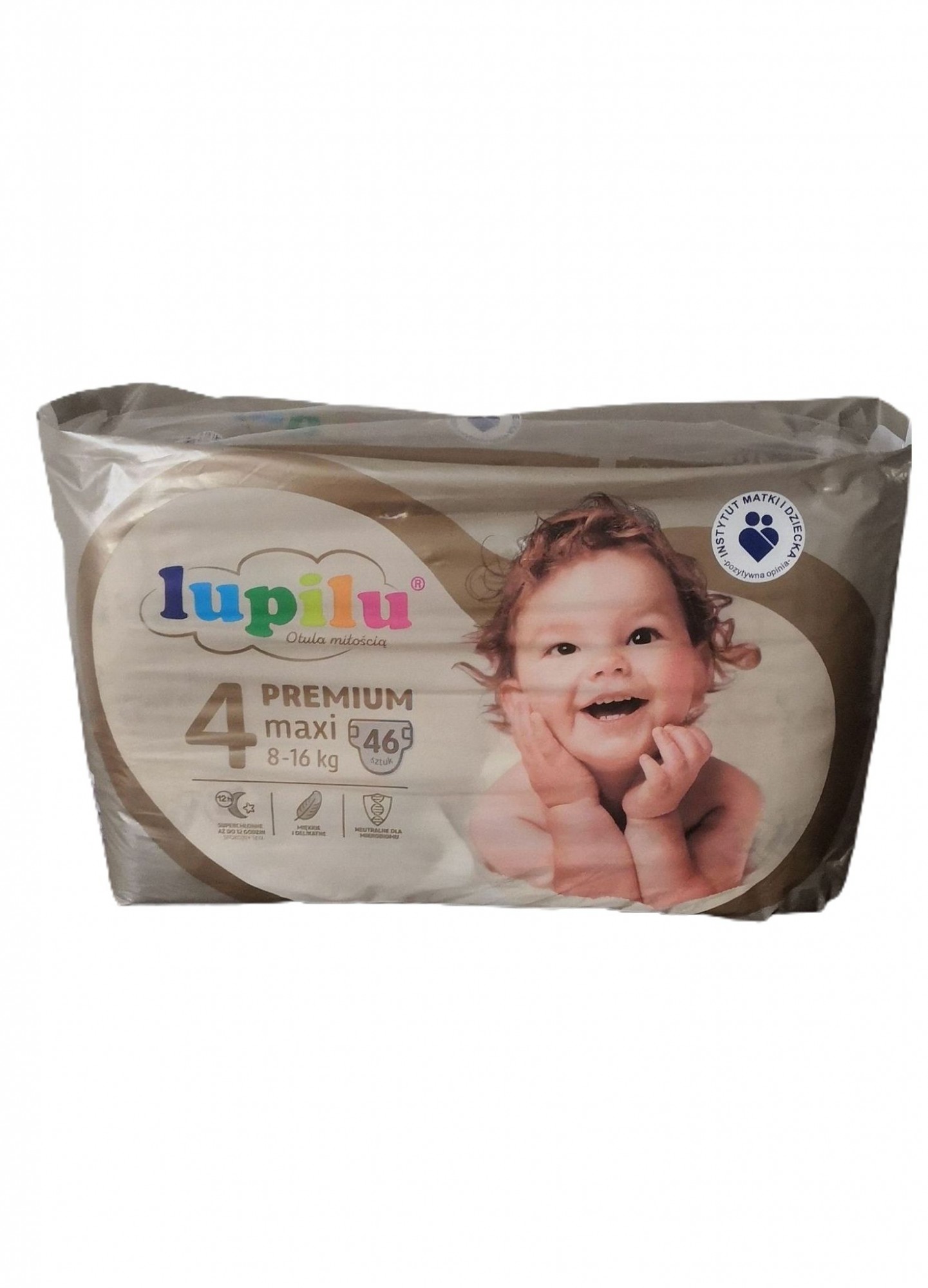 

Підгузники Lupilu Premium MAXI 4, 8-16 кг, 46 шт