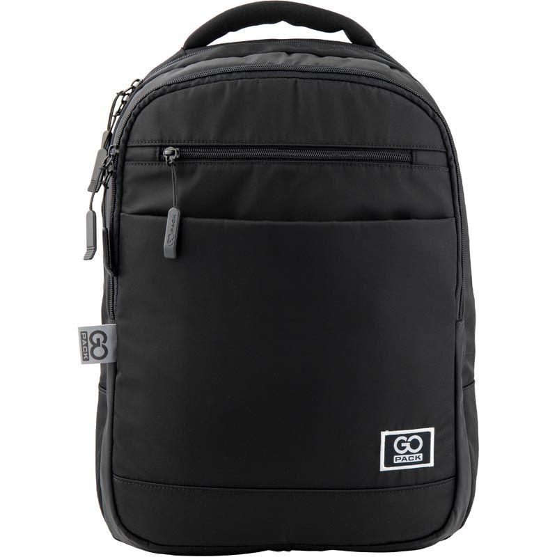 

Городской рюкзак GoPack 43x30x11см 20л черный GO19-143L-1