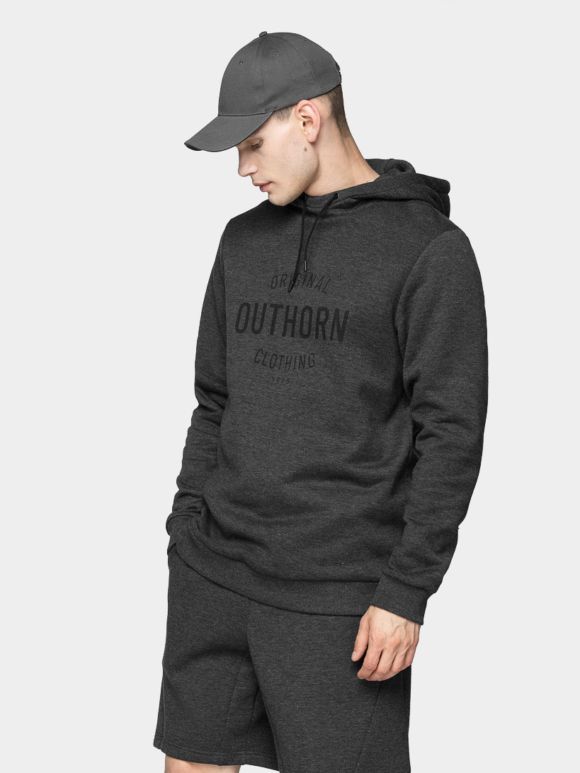 

Худи Outhorn HOL21-BLM602 XXL Dark Grey Melange