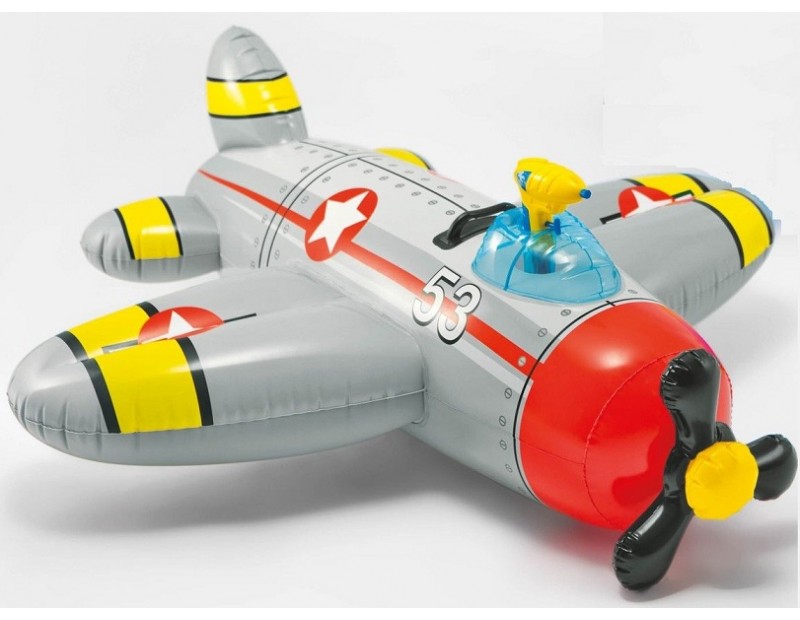 

ПЛОТИК САМОЛЕТ С ВОДЯНЫМ ПИСТОЛЕТОМ INTEX 57537 Серый (bc-by-291502)