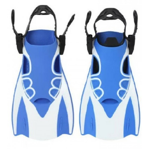 

Детские ласты для плаванья AquaSpeed Размеры XS/S (34-39) Спортивные с открытой пяткой Синие