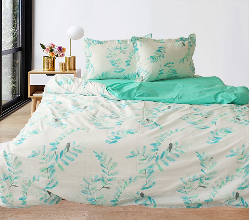 

Комплект постельного белья ранфорс Tag Tekstil G6785/4 Евро Макси