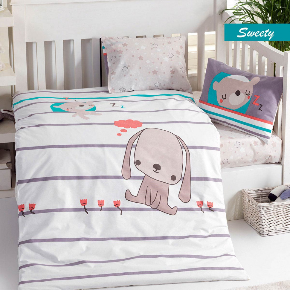 

Постельное белье для новорожденных Class Sweety v1 100x150 08007842