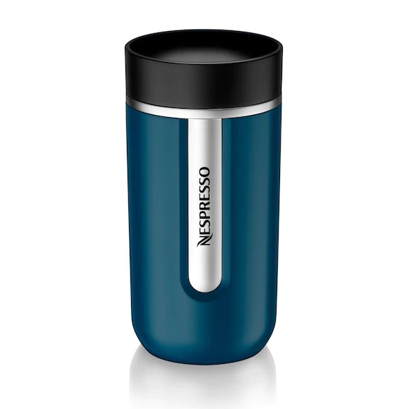

Термокружка Nespresso NOMAD Travel Mug Medium, Blue 400мл синяя
