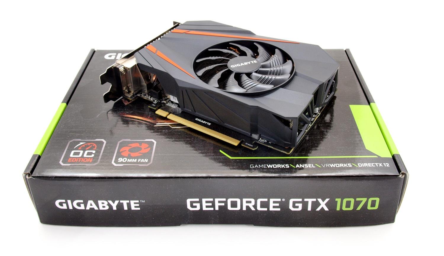 

Видеокарта Gigabyte GTX 1070 Mini ITX OC 8G (GV-N1070IXOC-8GD)