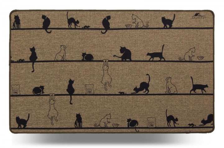 

Коврик придверный Dariana 60х90 см Cats Лен Dariana D-6759-YV