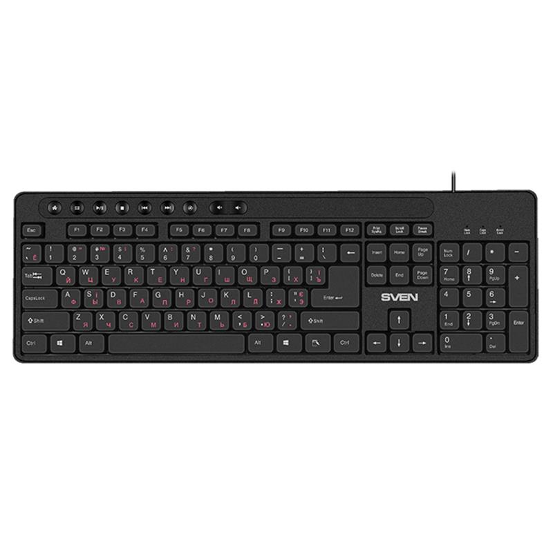 

Клавиатура Sven KB-C3060 Black USB