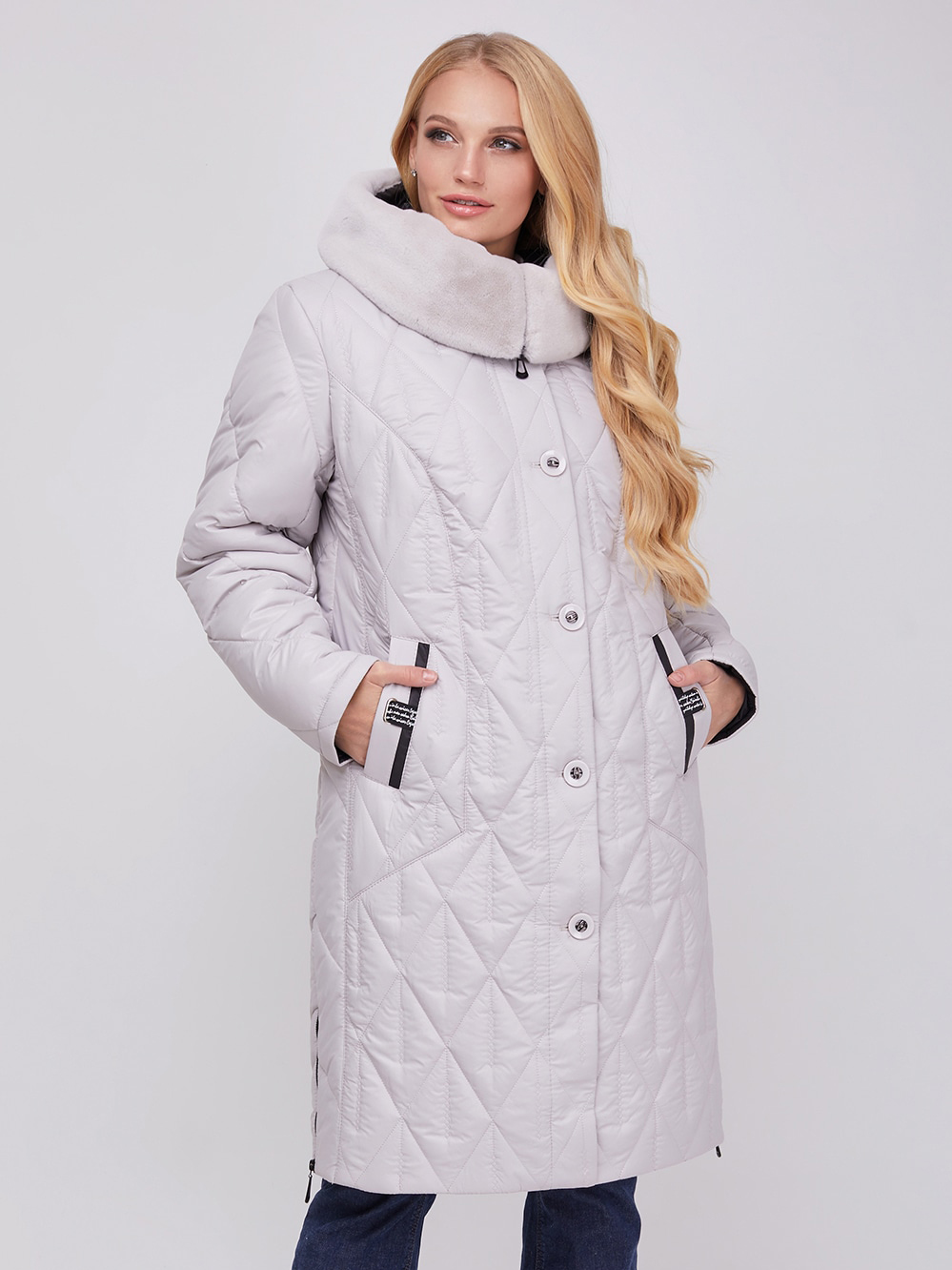 

Куртка Miledi В 63 101788 58 Жемчужная