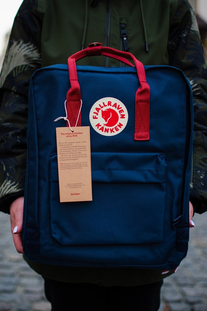 

Молодежный городской рюкзак Blue-Ox Red синий