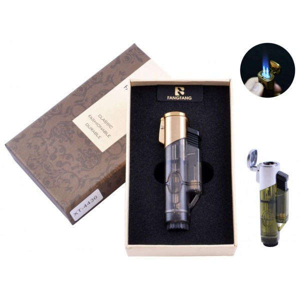 

Зажигалка в подарочной коробке (Острое пламя) 4436 Gold