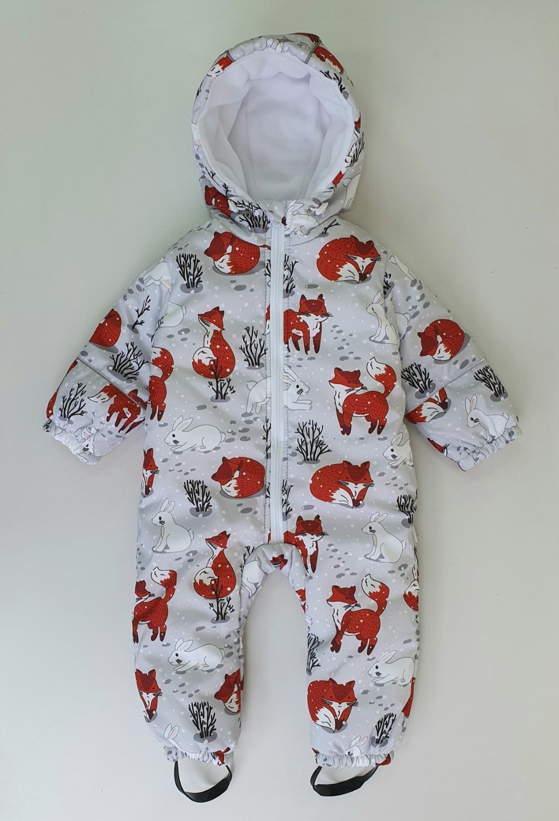 

Зимний комбинезон "Зимний день" Activekids 74-80 см 9-12 мес серый