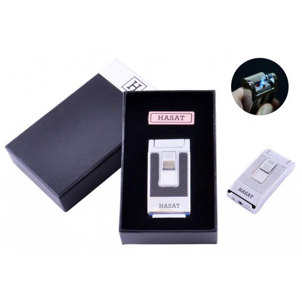 

Зажигалка в подарочной коробке (Острое пламя) 4314 Black
