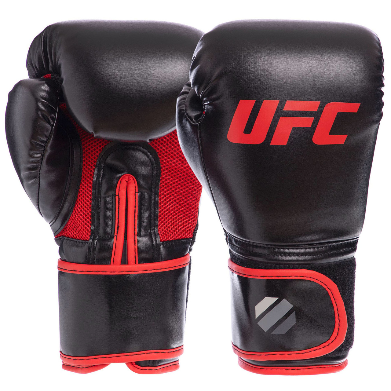 

Боксерские перчатки UFC Boxing UBCF-75605 16 унций черно-красные