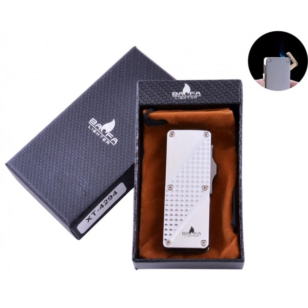 

Зажигалка в подарочной коробке (Турбо пламя) 4294 Silver