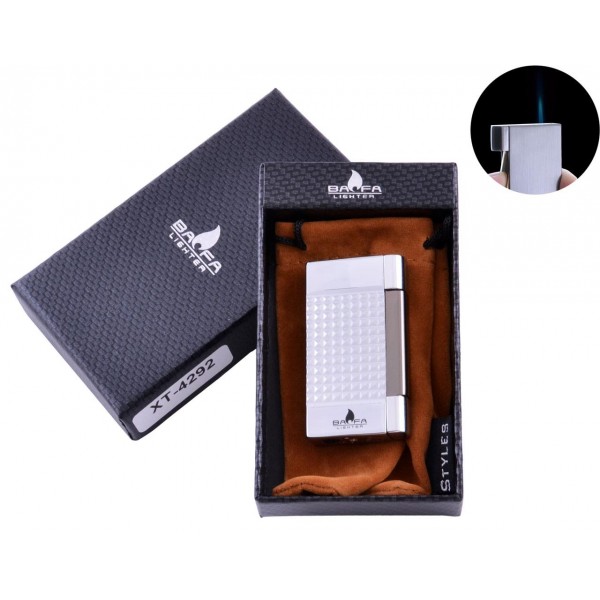 

Зажигалка в подарочной коробке (Острое пламя) 4292 Silver