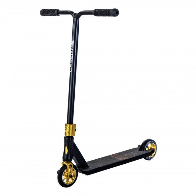 

Трюковый самокат CROSSER Titan 4.7 120mm Gold с пегами