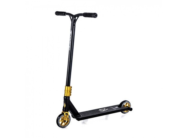 

Трюковый самокат CROSSER Titan 5.0 115mm Золотой с пегами