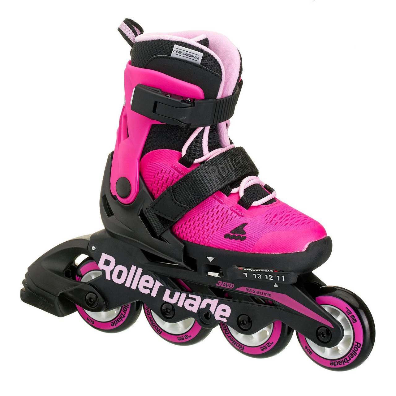 

Rollerblade Microblade G Black/Neon Pink 2021 Малиновый, 33-36.5