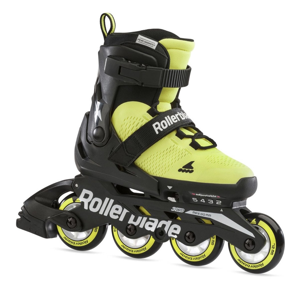 

Роликовые коньки Rollerblade Microblade 2021 Лаймовый, 28-32