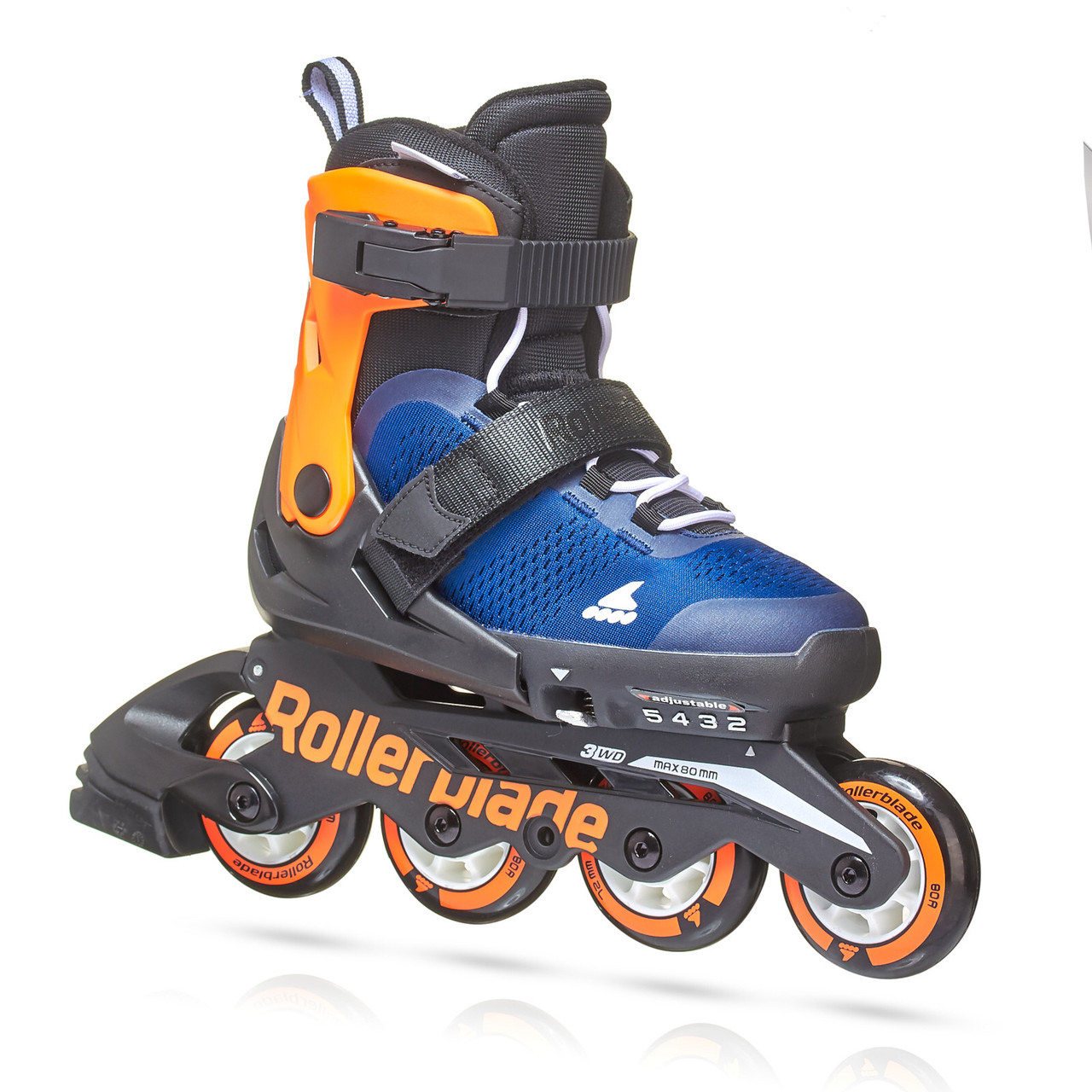 

Ролики раздвижные Rollerblade Microblade 2021 Оранжевый, 33-36.5