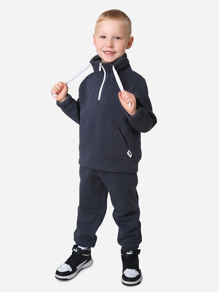 

Спортивный костюм утепленный Timbo K073835 116 см Серый