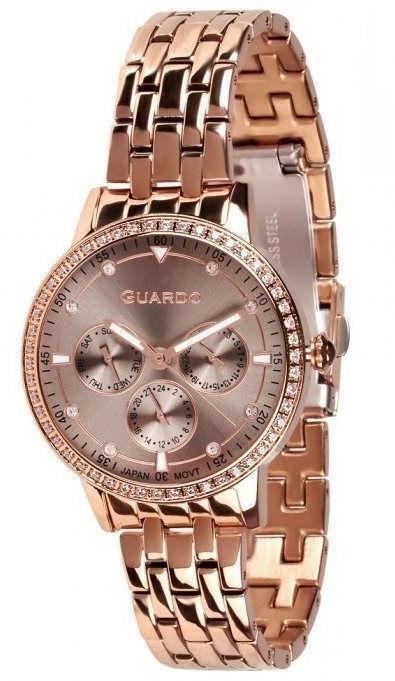 

Женские часы Guardo P11461(m) RgBr