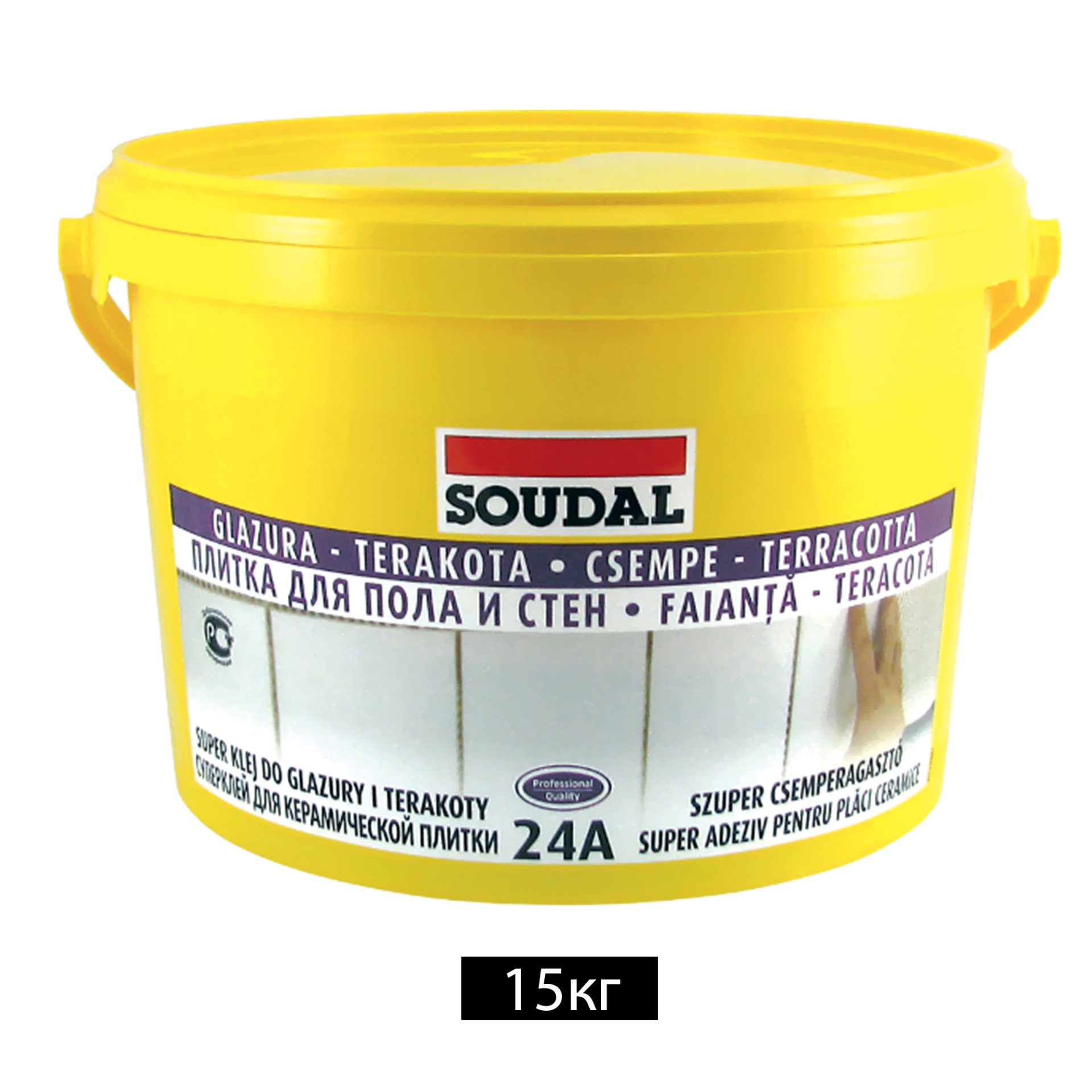 Суперклей для плитки Soudal 24А 15кг (00003000002415000A) – низкие цены ...