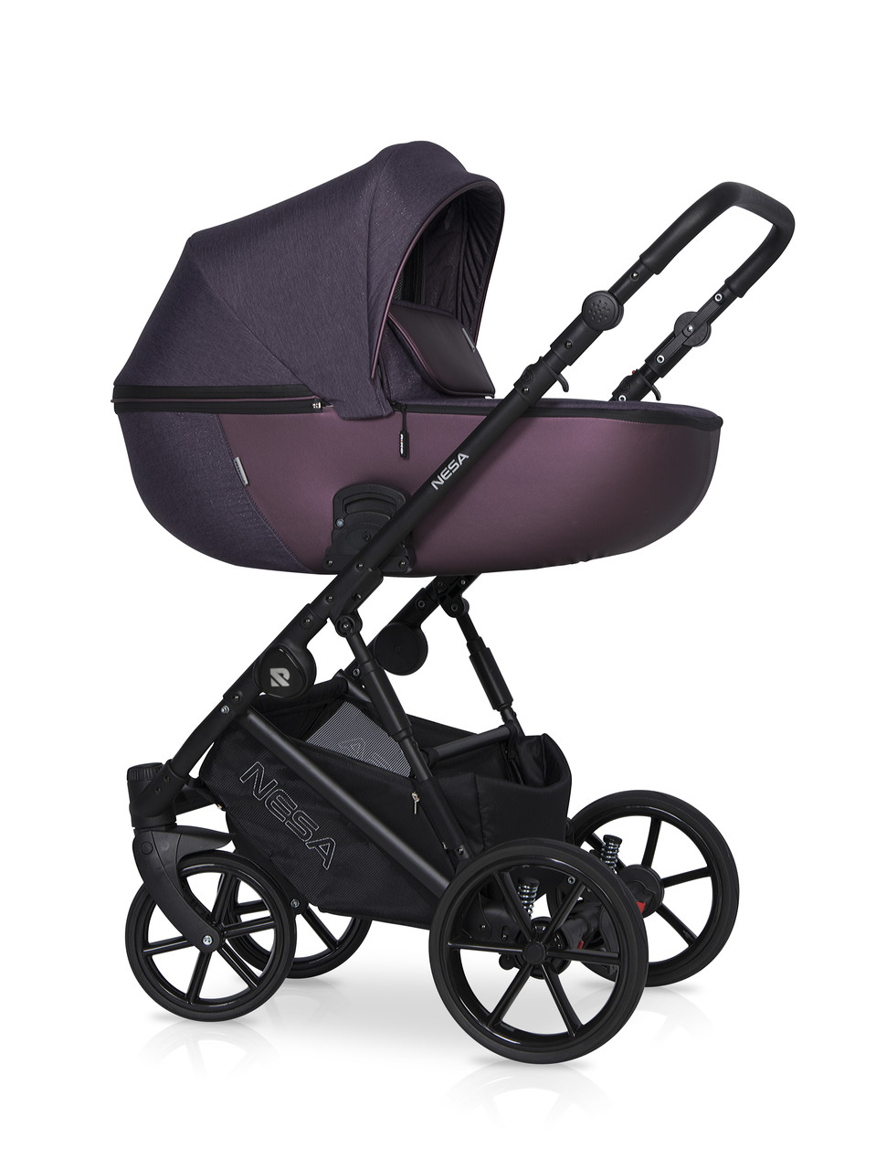 

Коляска 2 в 1 Riko Nesa 03 Plum