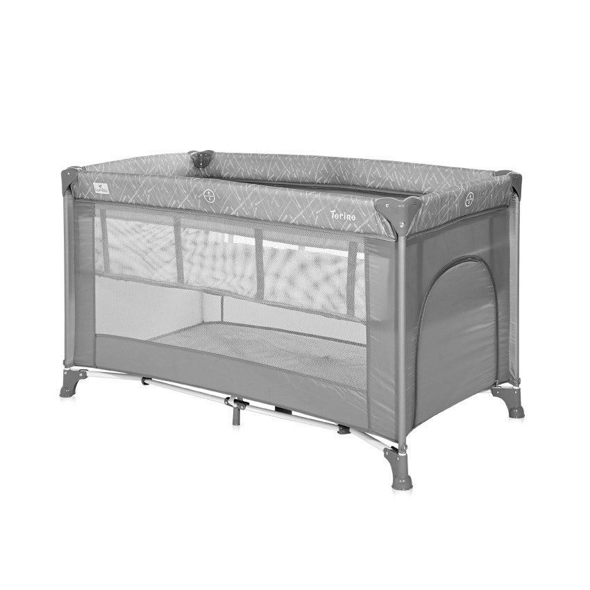 

Кровать-Манеж Lorelli Torino 2 Layer Серый