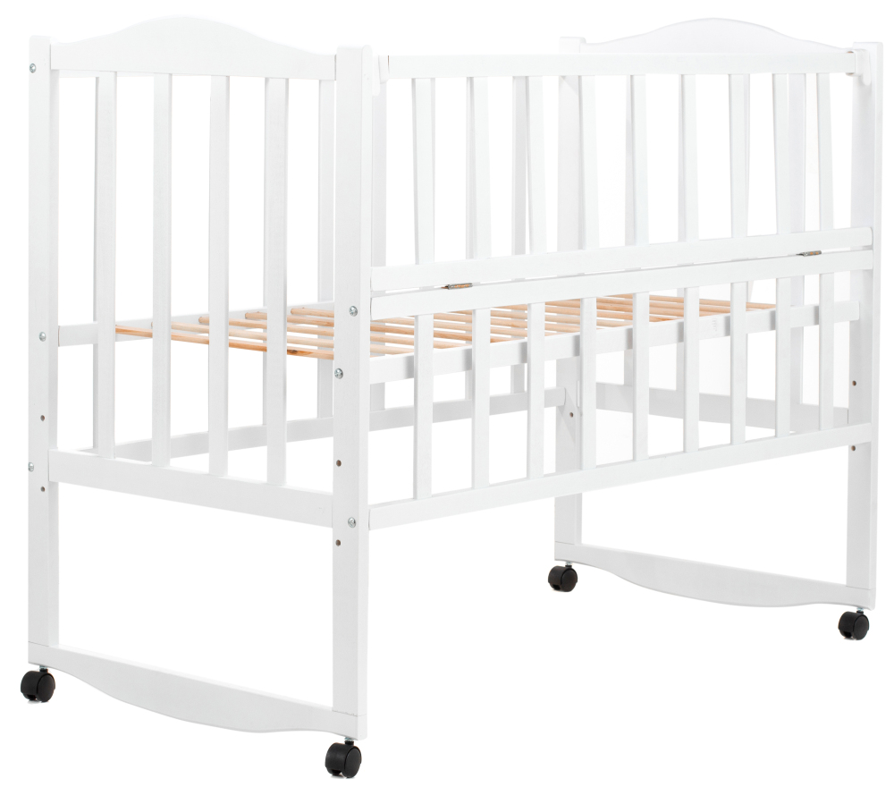 

Кровать Babyroom Зайчонок ZL101 откидной бок белая