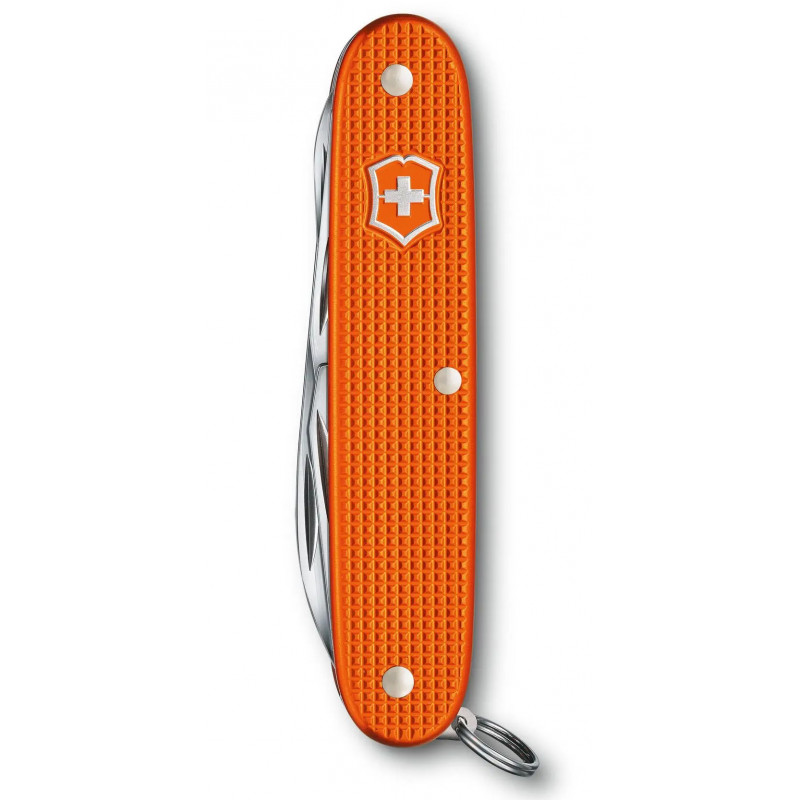 

Складной нож Victorinox PIONEER X 93мм/3сл/9функ/рифл.оранж /кернер/ножн (Lim.Ed. 2021)