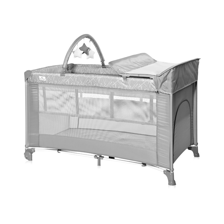 

Кровать-Манеж Lorelli Torino 2 Layer Plus Серый