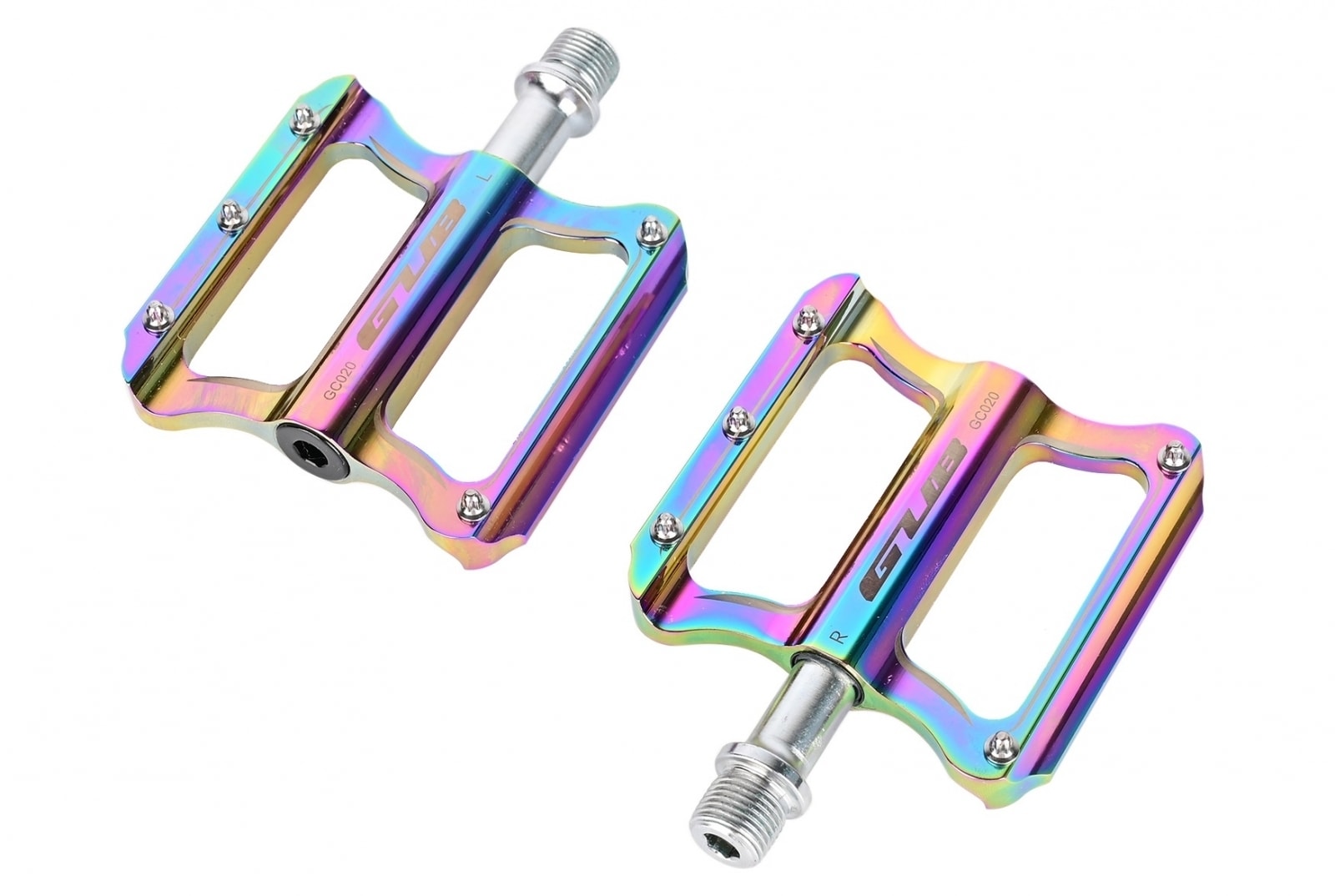 

Педаль MTB AL GUB GC020 пром. подшипн. oil slick (PED-147)