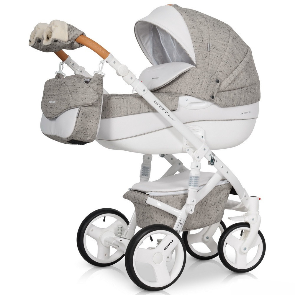 

Коляска 2 в 1 Riko Brano Luxe 02 Latte